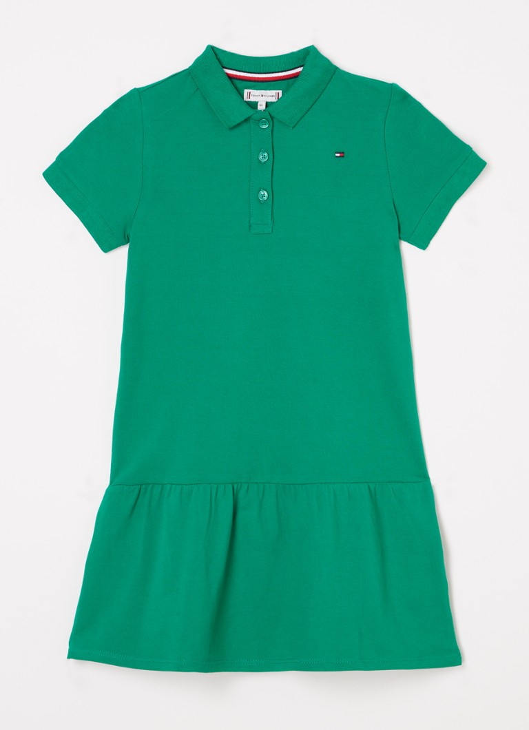 Tommy Hilfiger - Polojurk van piqué katoen - Groen