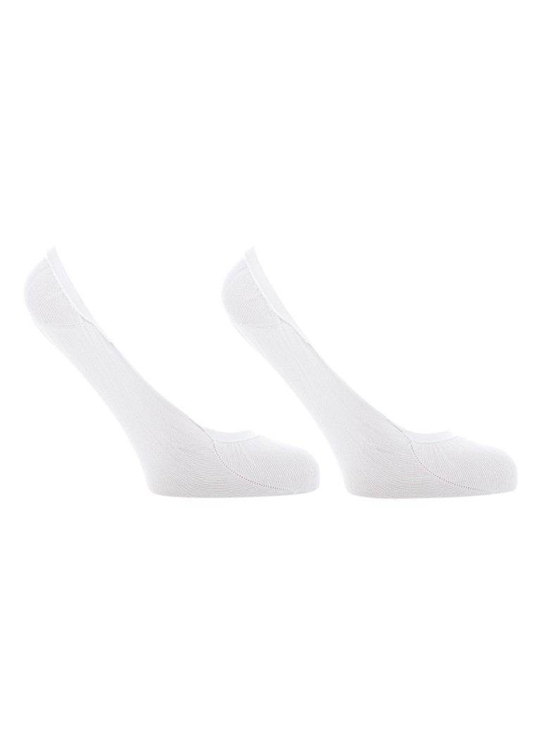 Tommy Hilfiger - Regular Footies kousenvoetjes in 2-pack white - Wit