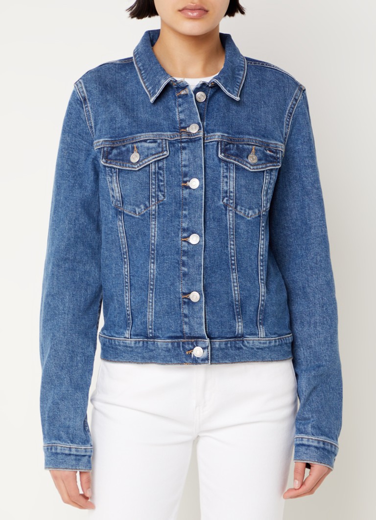 Tommy Hilfiger Spijkerjas met borstzakken • Indigo • de Bijenkorf