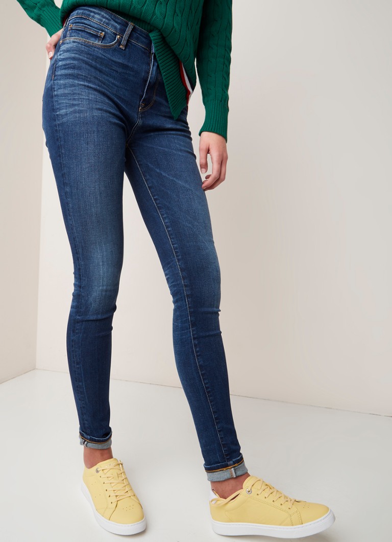 De Bijenkorf Dames Kleding Broeken & Jeans Jeans Skinny Jeans Heritage mid waist skinny jeans met stretch 