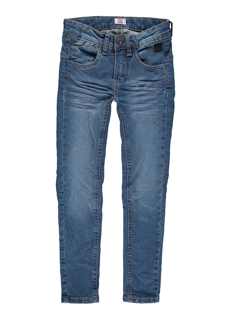 Tumble 'n Dry - Franc skinny fit jeans met verwassen afwerking - Indigo