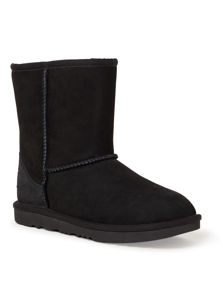 UGG Classic II Laars Van Su de Zwart De Bijenkorf
