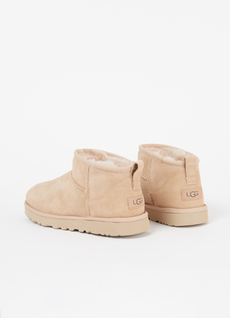 ultra mini uggs beige