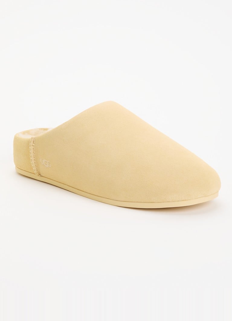 UGG - Elea pantoffels van suède  - Ivoor