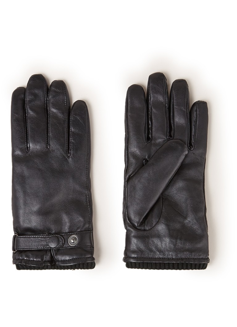 Geniet passage Spektakel UGG handschoen van leer • Zwart • de Bijenkorf