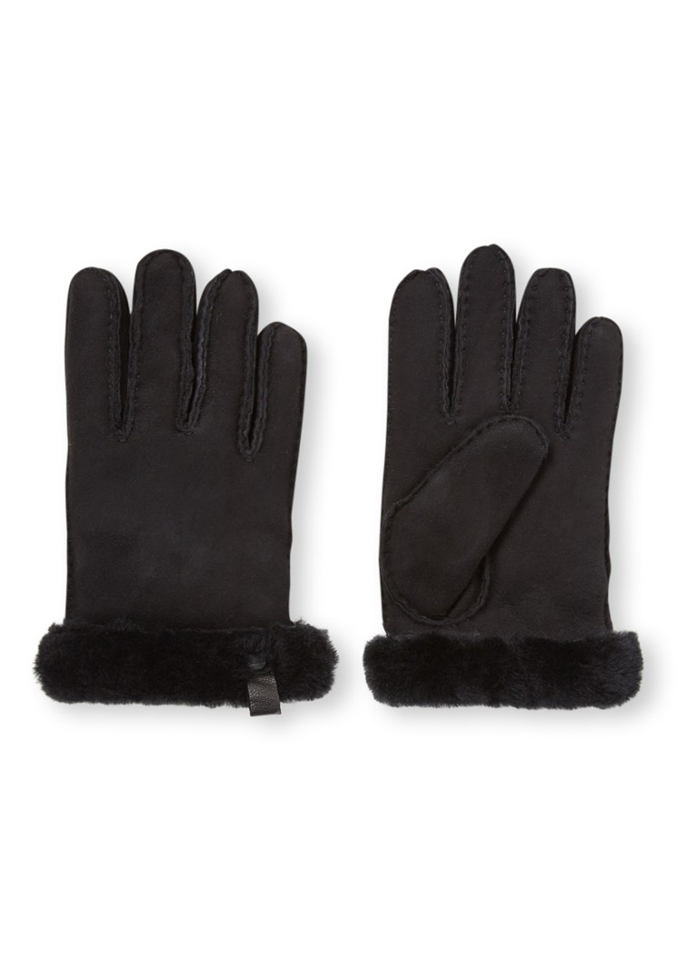 Shorty handschoen van • Zwart • de