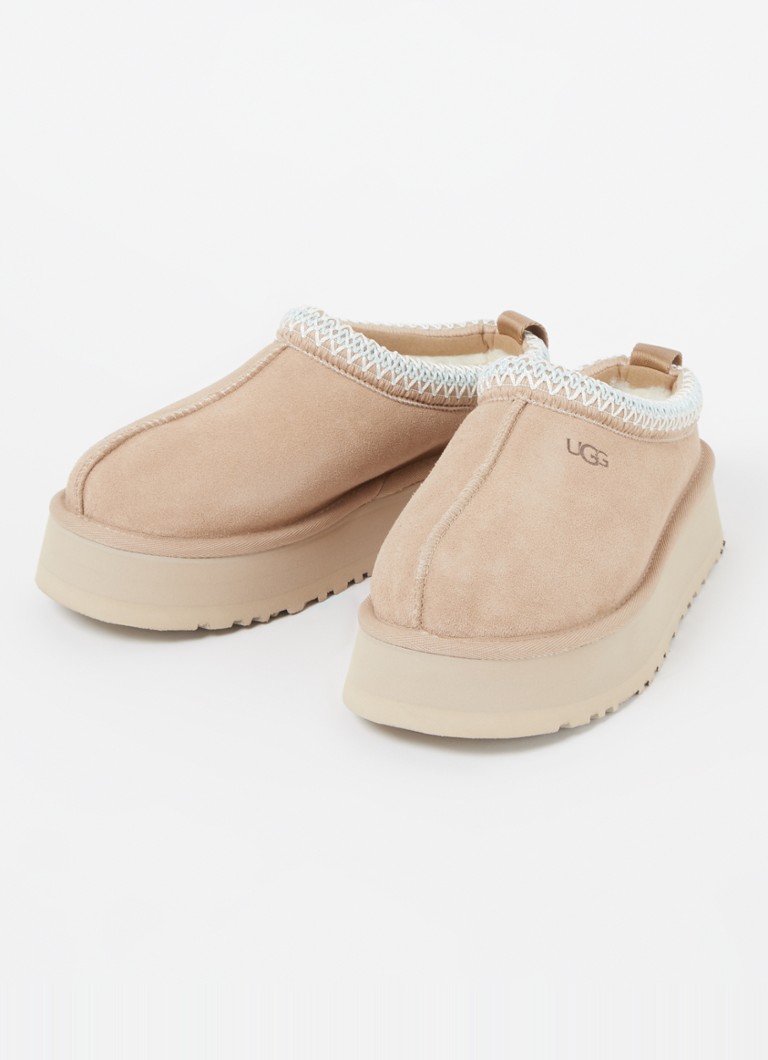 Ugg Witte Instappers Dames Sale UGG Tazz Instapper Van Suède Met