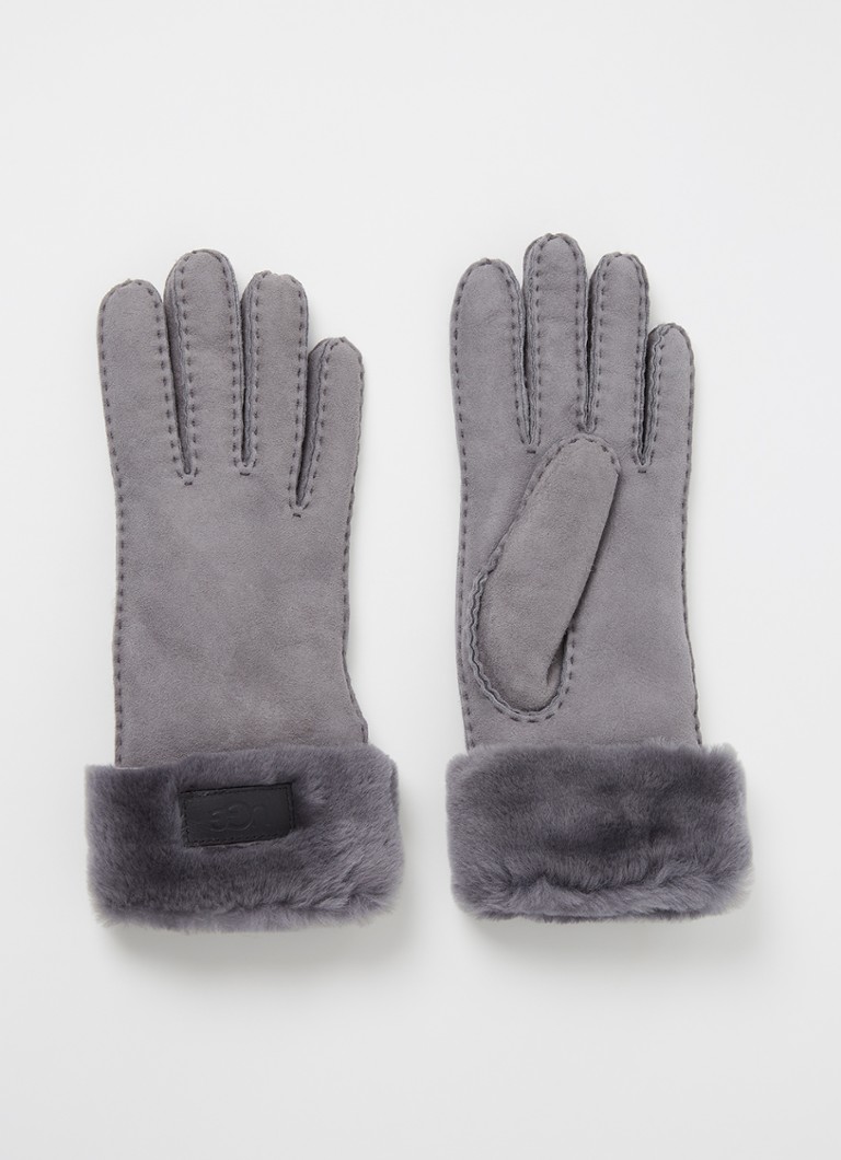 onregelmatig Weerkaatsing vrijgesteld UGG Turn Cuff handschoenen van suède • Metallic • de Bijenkorf