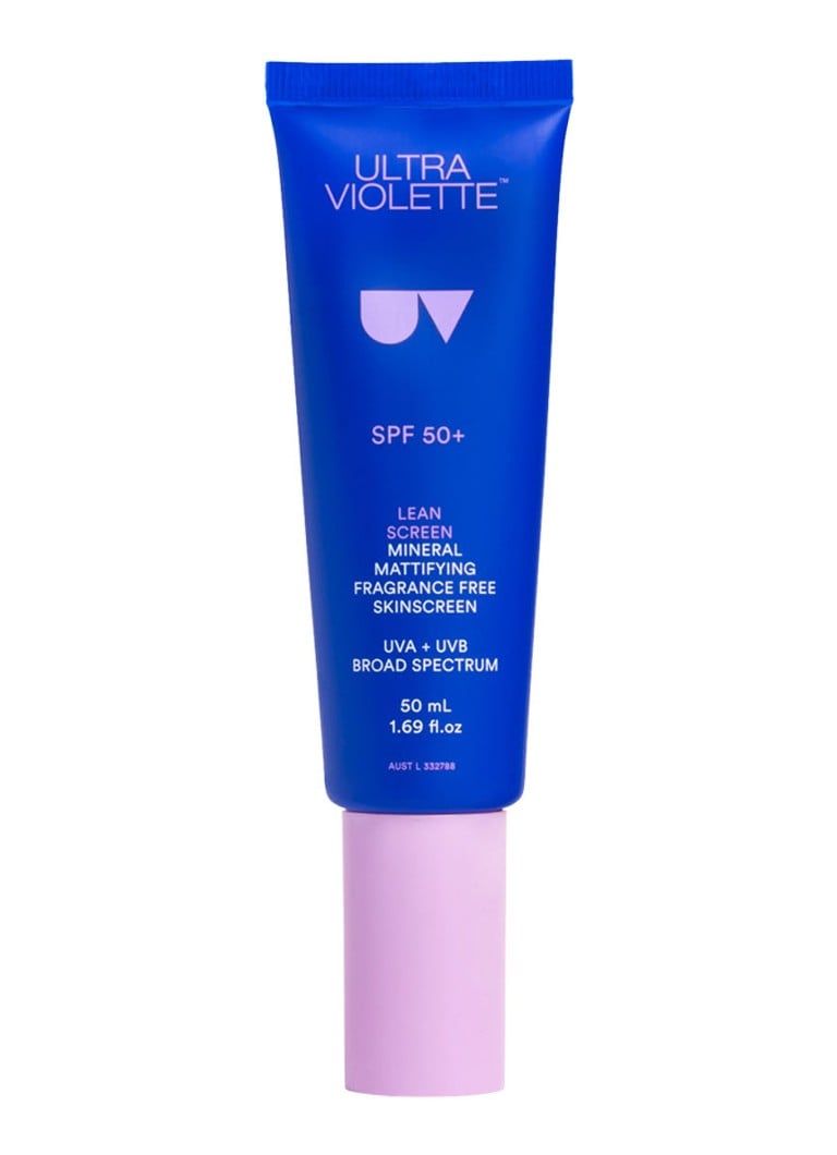 Ultra Violette - Lean Screen Mattifying Face SPF 50+ - zonnebrand voor het gezicht - null