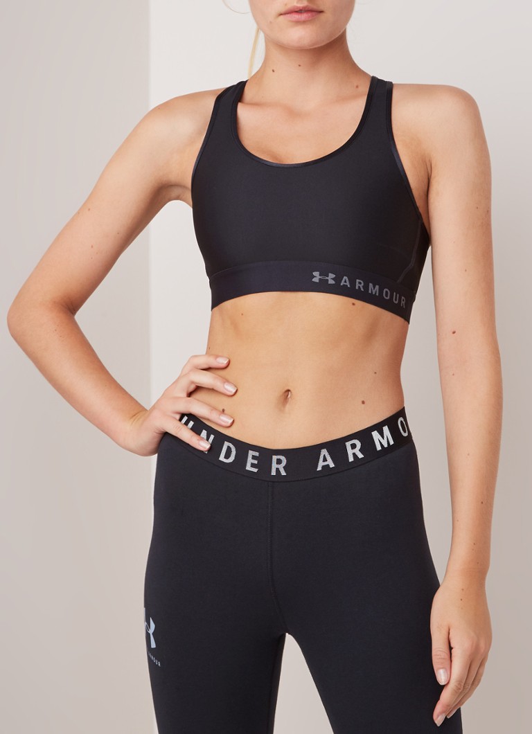 Under Armour Armour sport bh met medium support • Zwart • de Bijenkorf