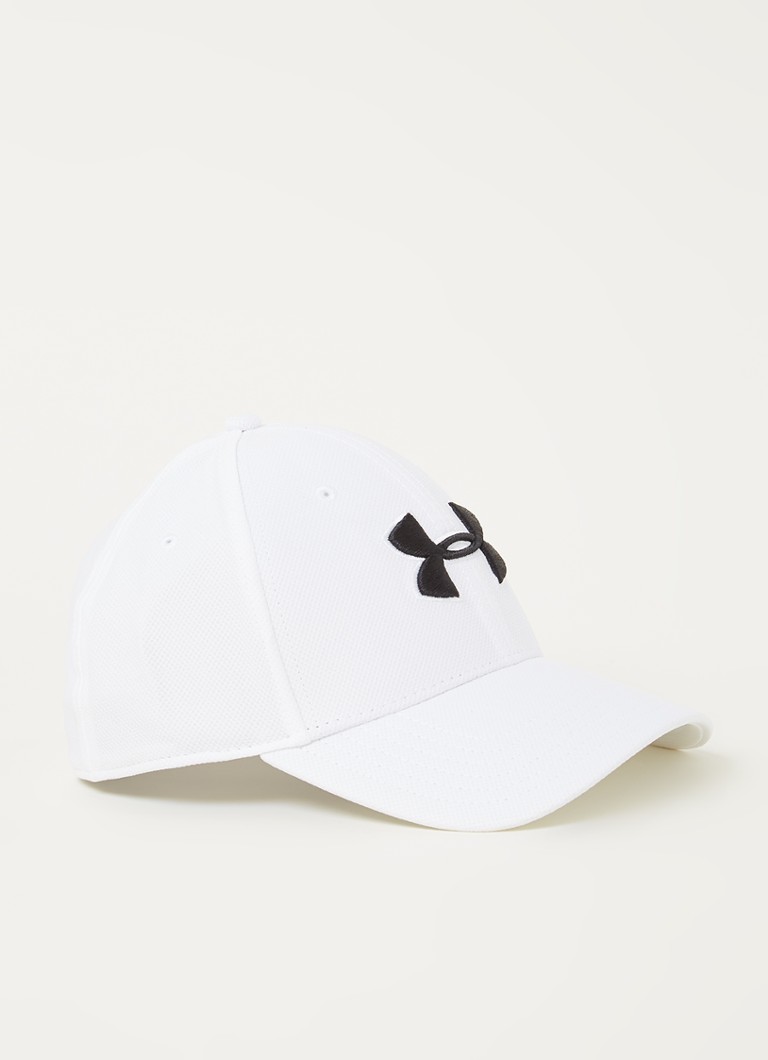 Under Armour Blitzing 3.0 pet met logoborduring • Wit • de Bijenkorf
