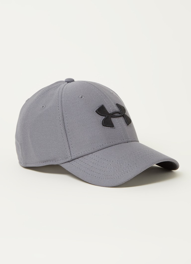 Under Armour Blitzing 3.0 pet met logoborduring • Grijs • de Bijenkorf