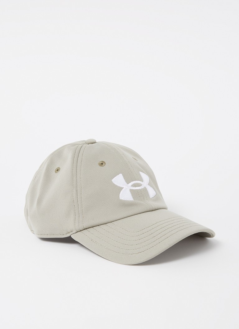 Under Armour Blitzing pet met logoborduring • Lindegroen • de Bijenkorf