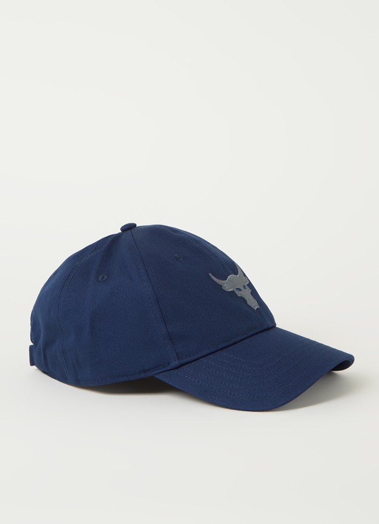 Under Armour Pet van katoen • Donkerblauw • de Bijenkorf