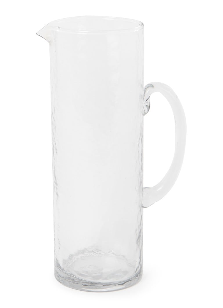 Urban Nature Culture - Hammered waterkaraf 1 liter - Transparant