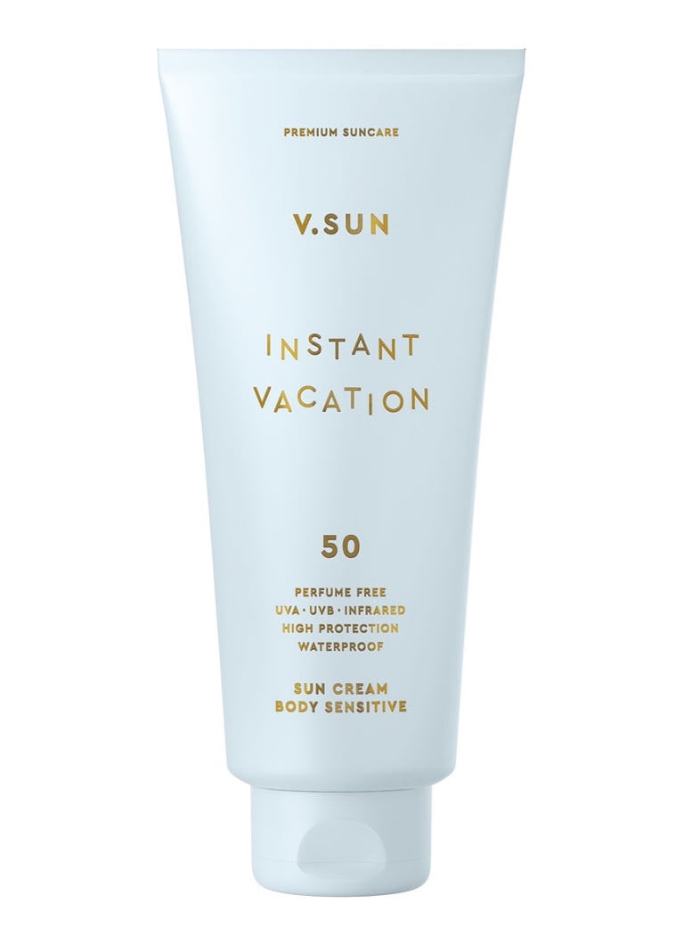 V.SUN - Instant Vacation Sun Body Cream Sensitive SPF 50 - zonnebrand - null