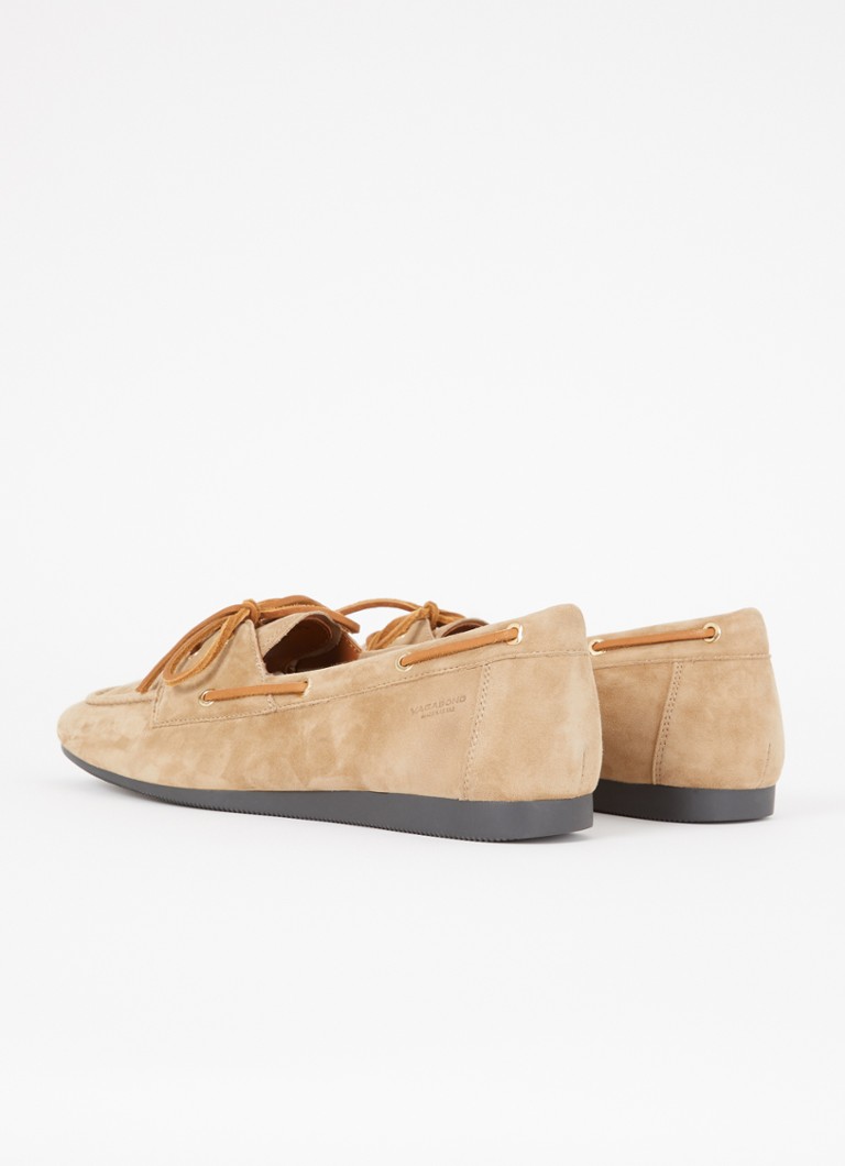Vagabond Shoemakers Hillary bootschoen van leer • Beige • de Bijenkorf