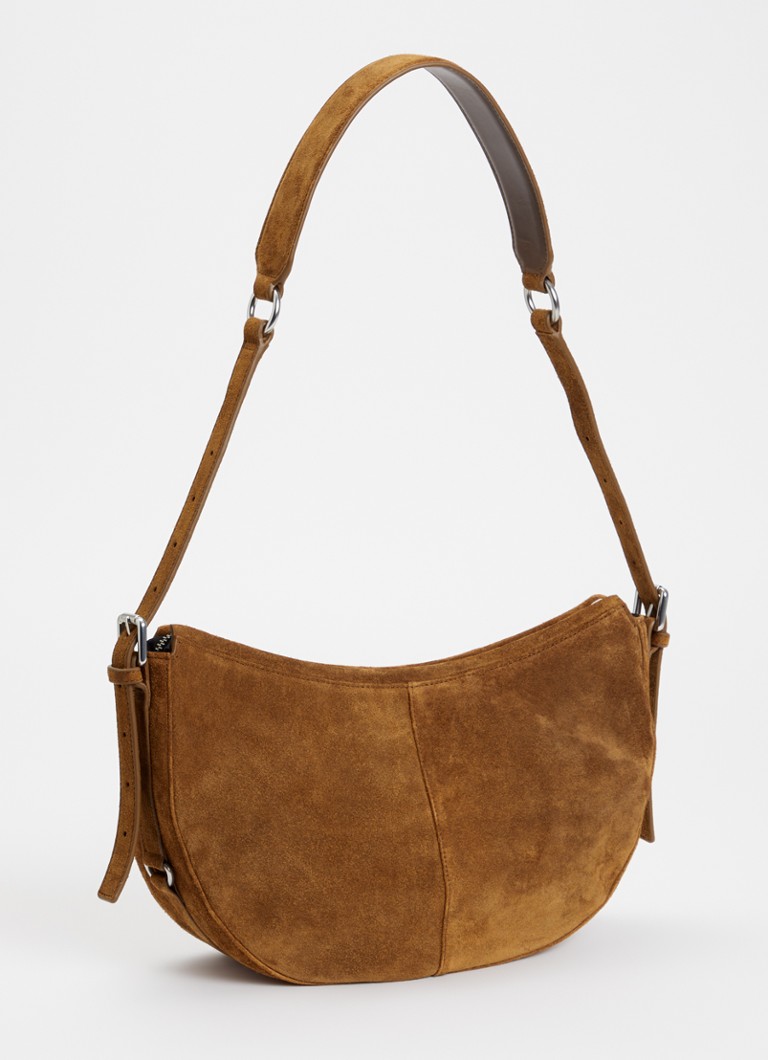 Vagabond Shoemakers Itami crossbodytas van suède met verstelbare