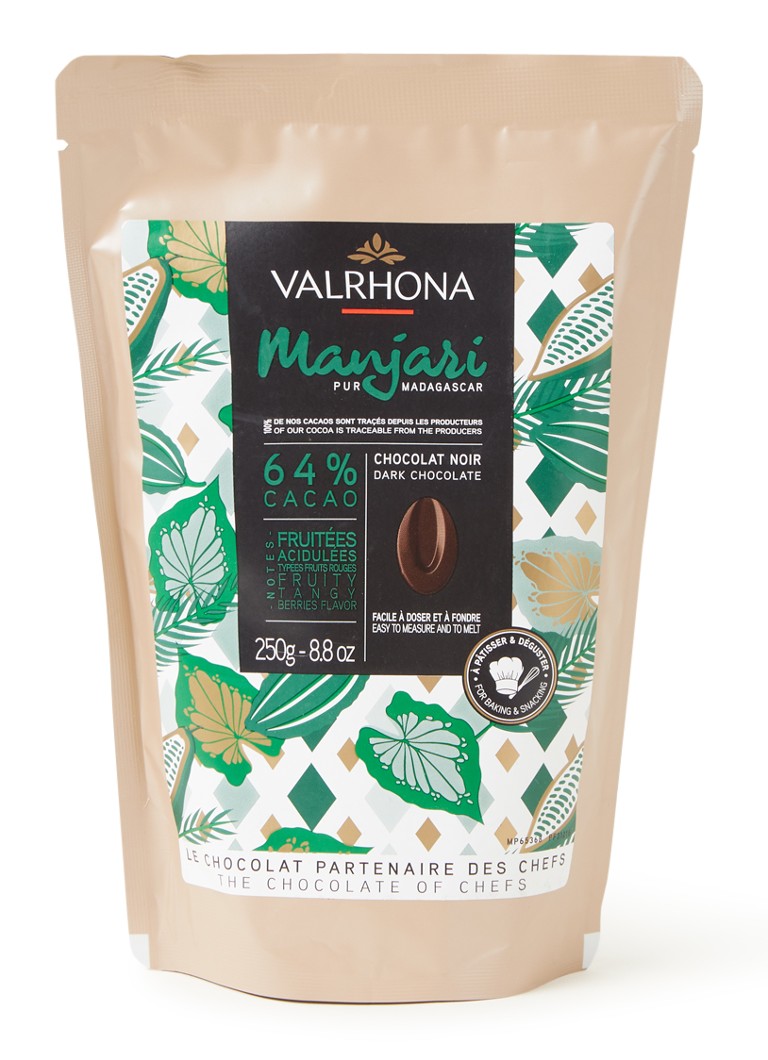 Valrhona - Manjari 64% pure chocolade 250 gram - null