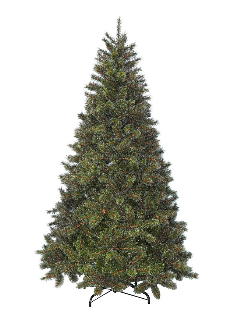 Van Der Gucht - Frosted Ontario Pine kunstkerstboom 213 cm - Donkergroen