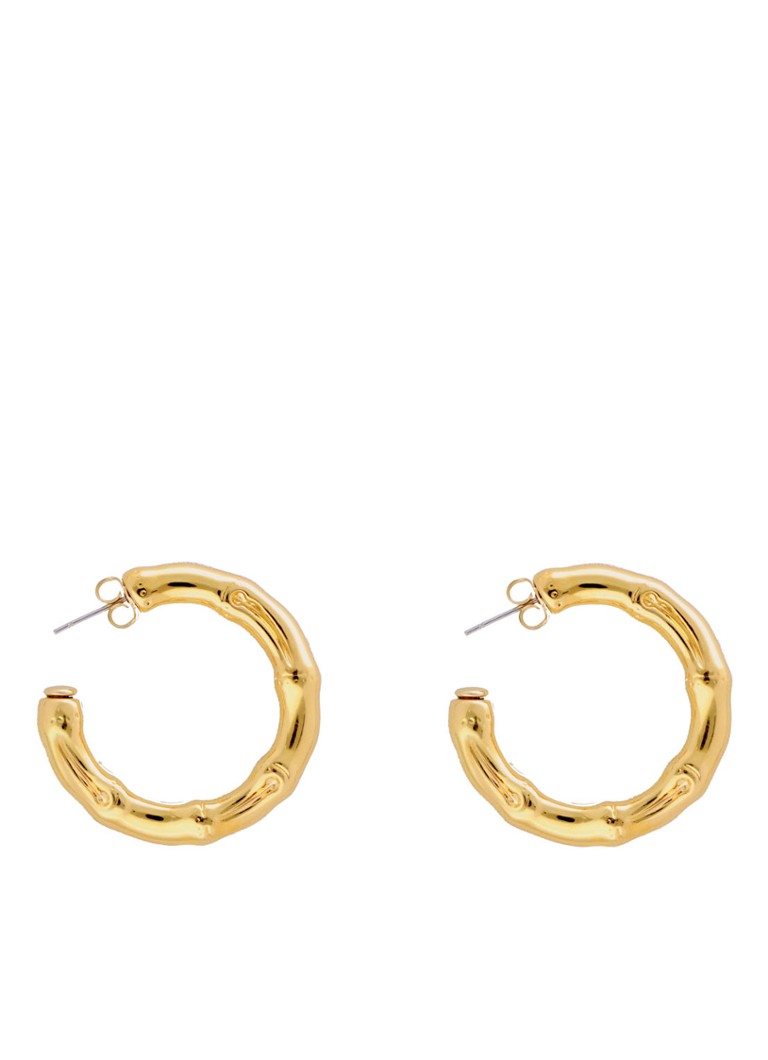 Vanessa Baroni - Bamboo Small oorringen - Goud