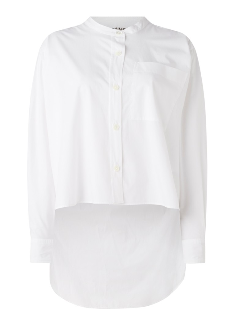 asymmetrische blouse