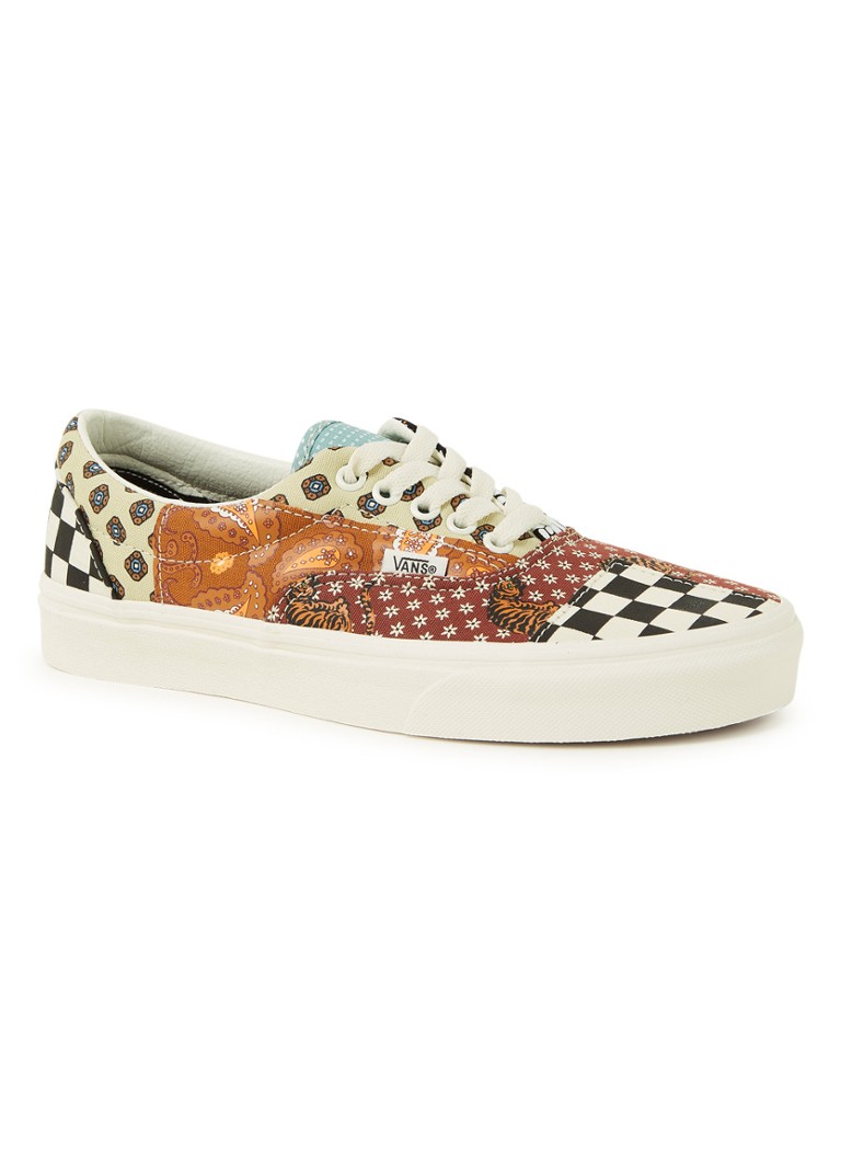 tiger patchwork era vans