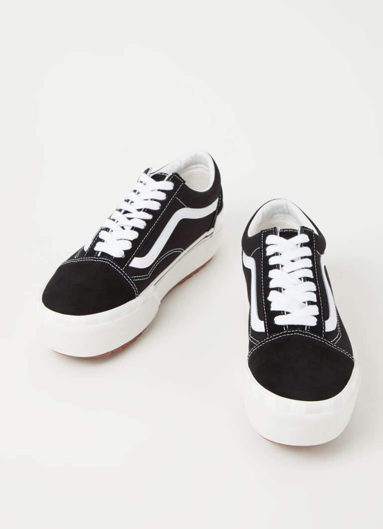 platform low top vans