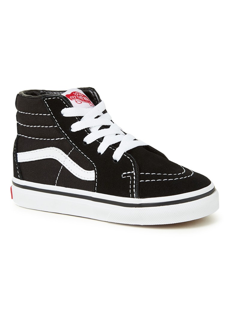 vans high top black suede
