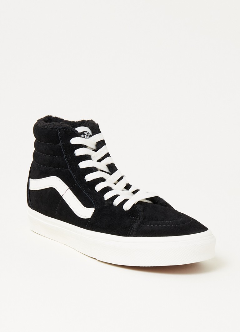 VANS SK8Hi sneaker van suède • Zwart • de Bijenkorf