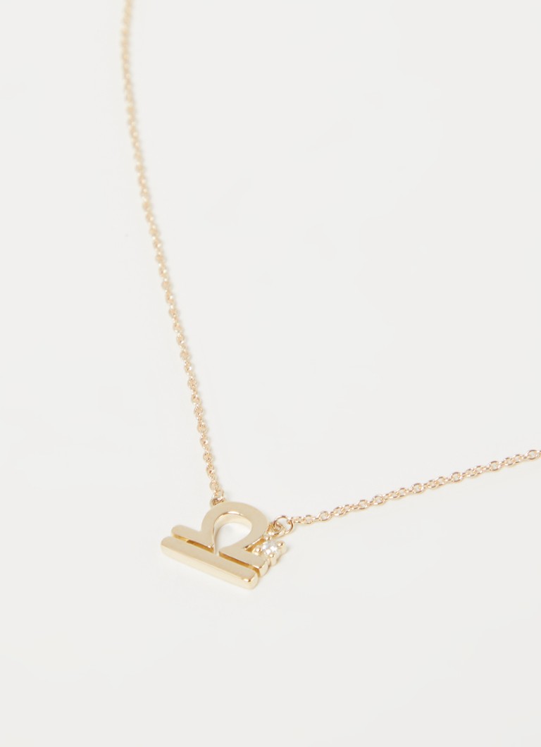 Vervagen Verzwakken Inspireren Vedder & Vedder Libra Zara Zodiac ketting 9 karaat met Lab Grown diamant • Goud • de Bijenkorf Vervagen Verzwakken Inspireren Vedder & Vedder Libra Zara Zodiac ketting 9 karaat met Lab Grown diamant • Goud • de Bijenkorf