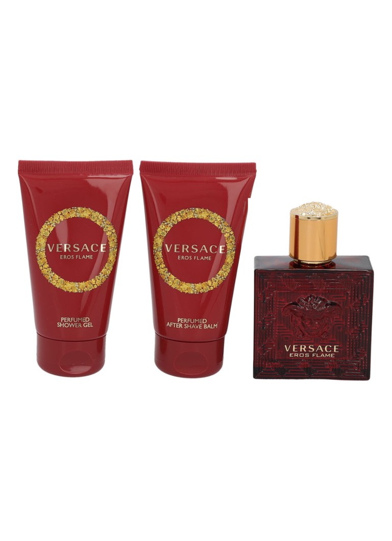 Postbode Burgerschap baai Versace Eros Flame Eau de Parfum - Limited Edition parfumset • de Bijenkorf