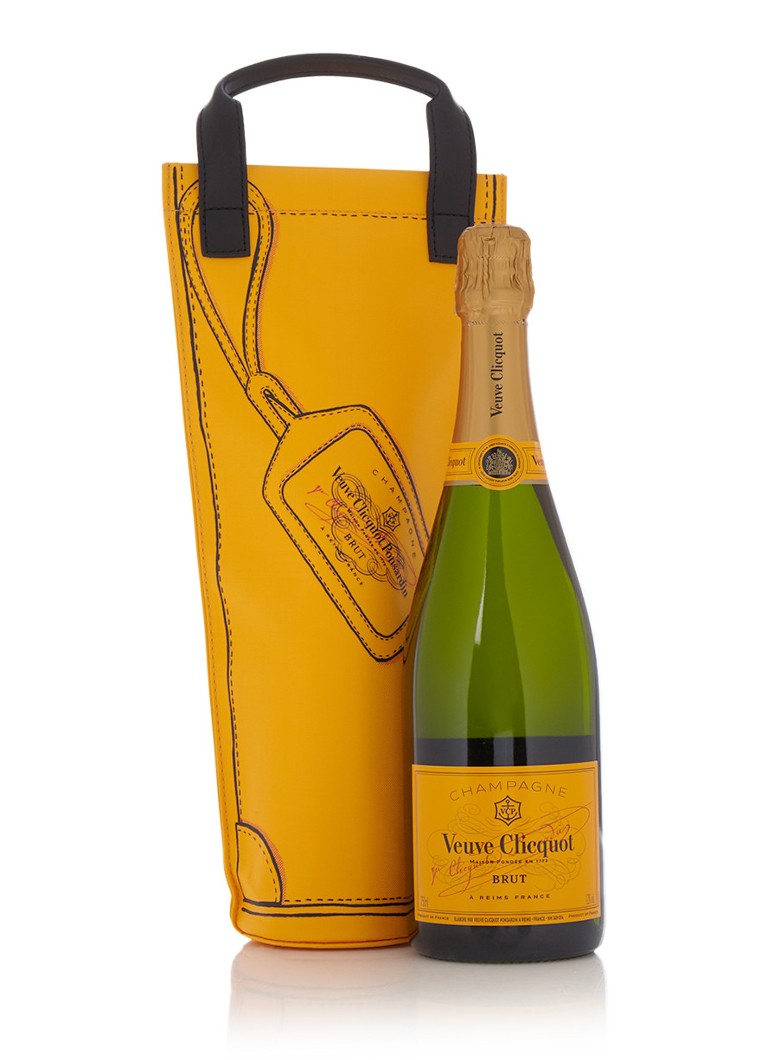 Veuve Clicquot Champagne Brut in cooling shopping bag 750 ml • de Bijenkorf