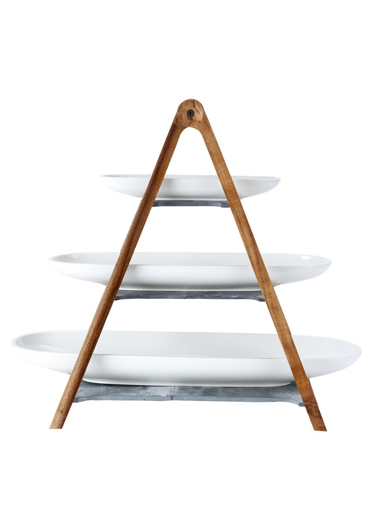 Villeroy & Boch - Artesano Original Eye Catcherset etagère 42,1 cm - Wit
