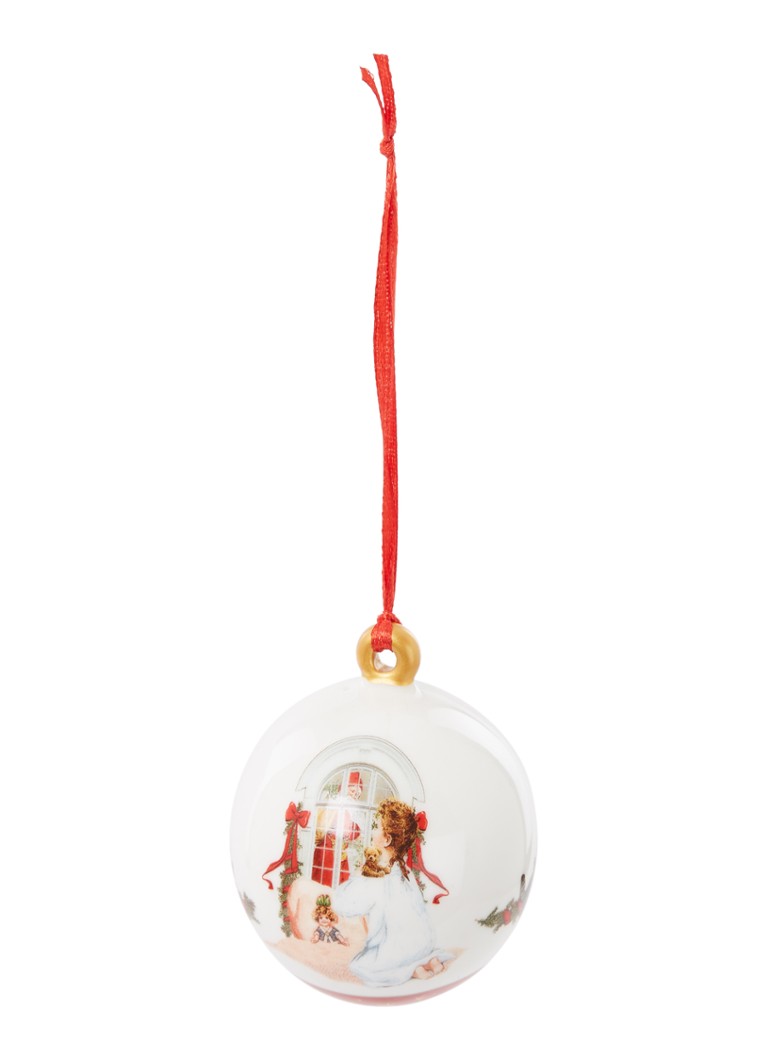Villeroy & Boch - Kugel kerstbal 8 cm - Gebroken wit