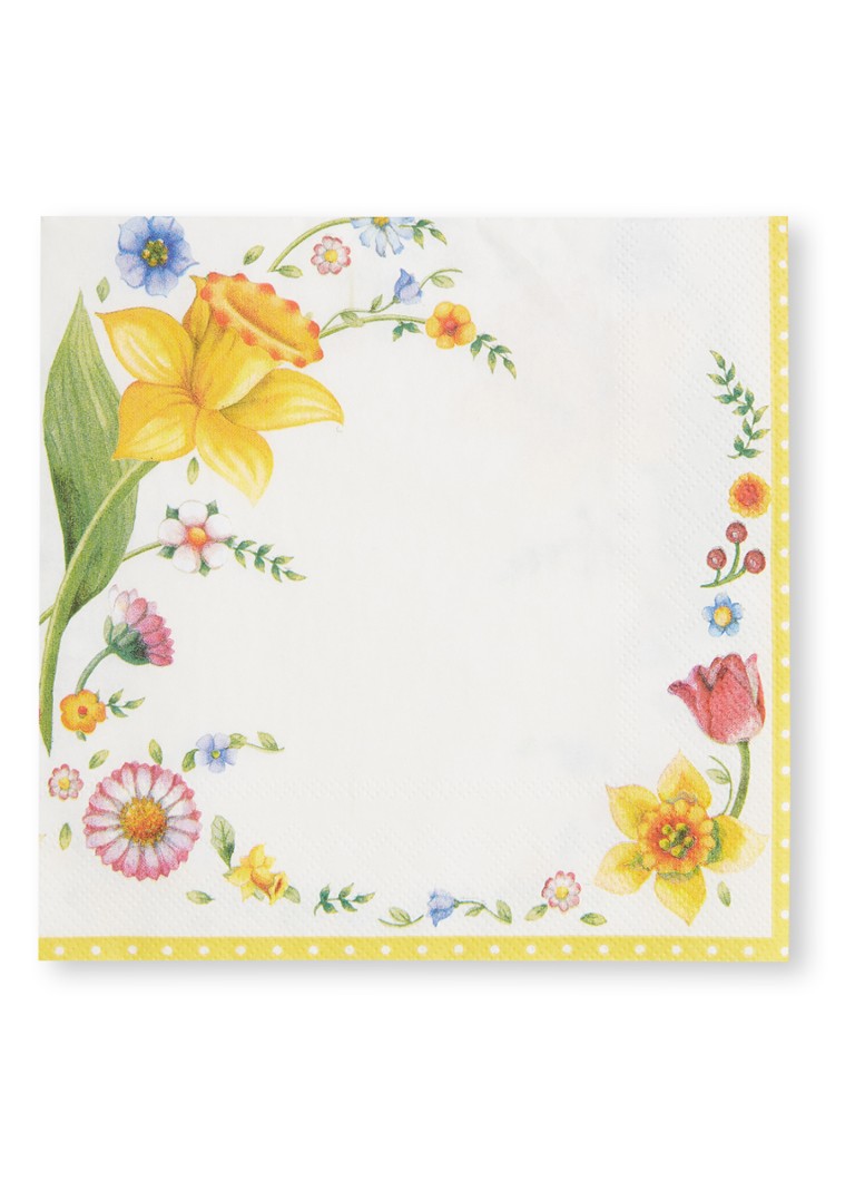 Villeroy & Boch - Pasen Spring Fantasy servetten 33 x 33 cm - Geel
