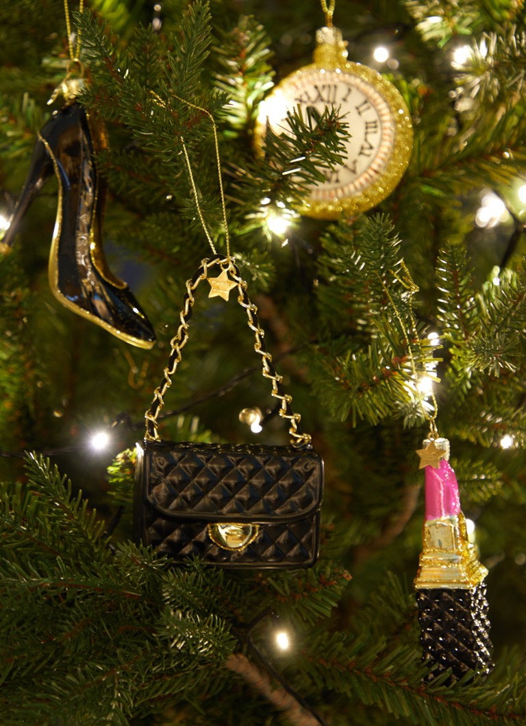 Vondels - Fashion Bag Tree Decoration - Set of 2 - Black