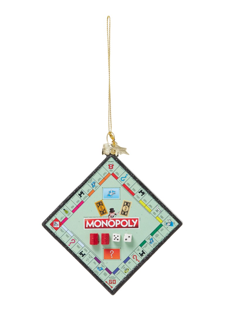 Vondels - Monopoly Playing Board kersthanger 8 cm - Mint