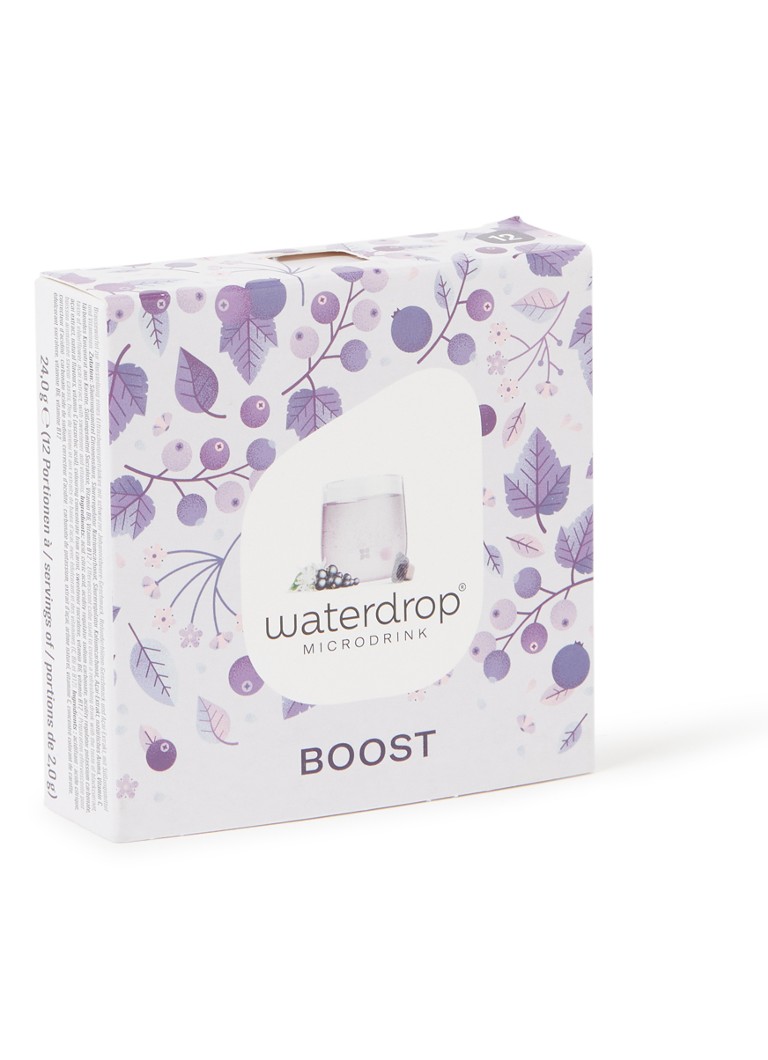 waterdrop Boost Microdrink smaaktablet 12 stuks • Paars • de Bijenkorf