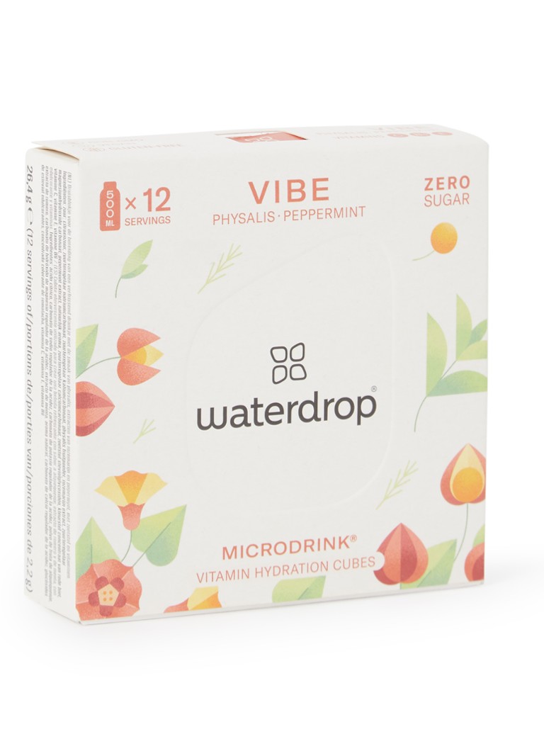 waterdrop Vibe Physalis Pepermunt smaaktablet 12 stuks • de Bijenkorf