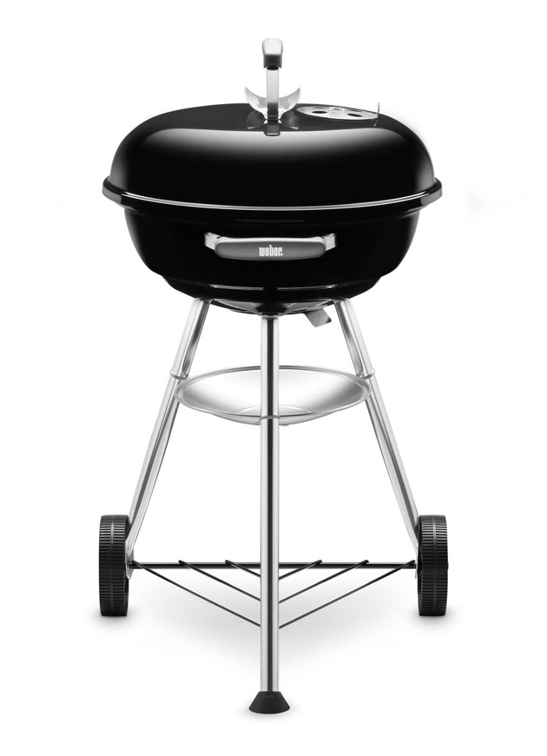 Weber - Compact houtskoolbarbecue 47 cm - Zwart