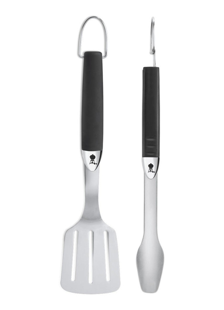 er Premium barbecue tool set 2delig • Zilver • de Bijenkorf