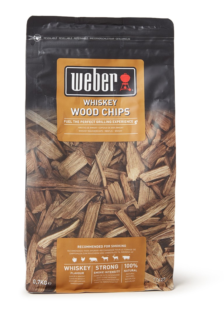 Weber - Whiskey Wood Chips rookhoutsnippers 700 gram - null