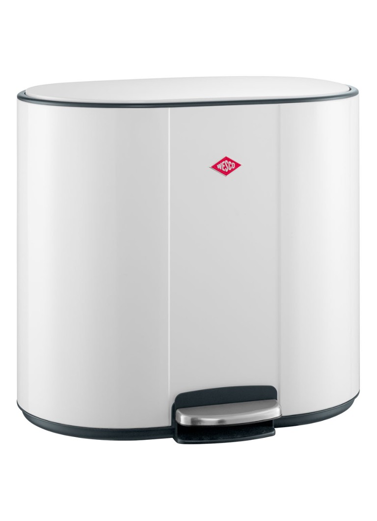 Wesco Multi Collector 2 prullenbak 2 x 25 liter • Wit • de Bijenkorf