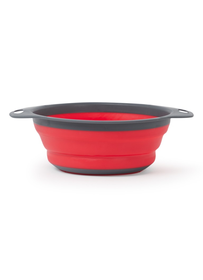 Westmark - Opvouwbare vergiet 22 cm - Donkerrood