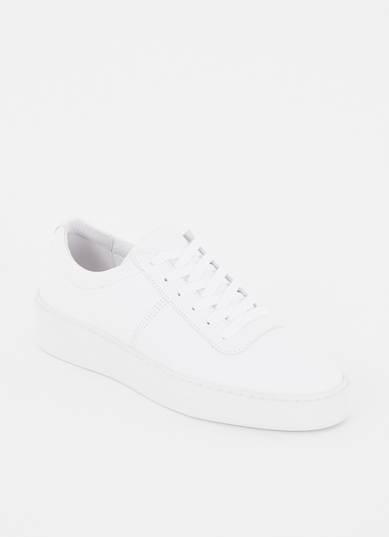 Whistles Kalie sneaker van leer • Wit • de Bijenkorf