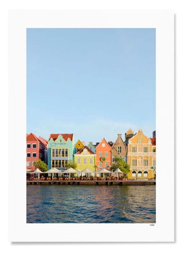 WIJCK. - Curacao Willemstad print - Multicolor