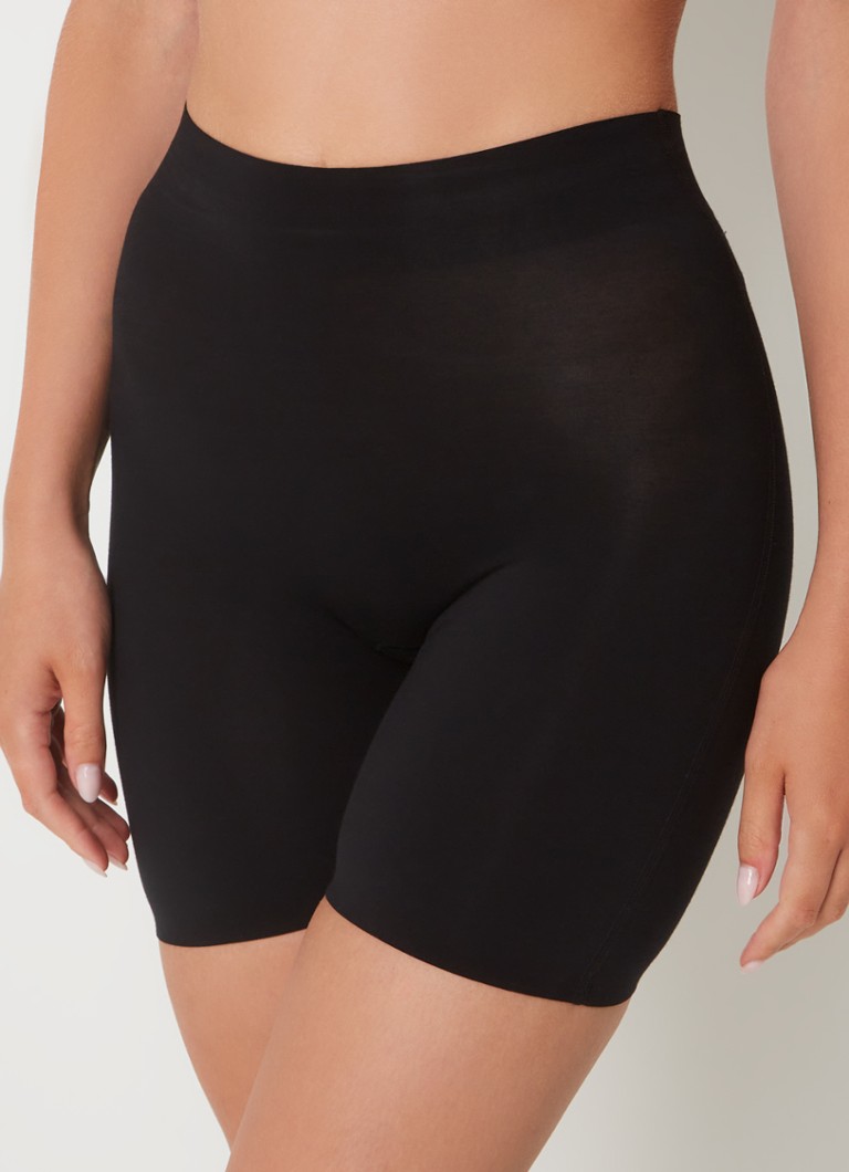 Wolford - Cotton Contour corrigerende short - Zwart