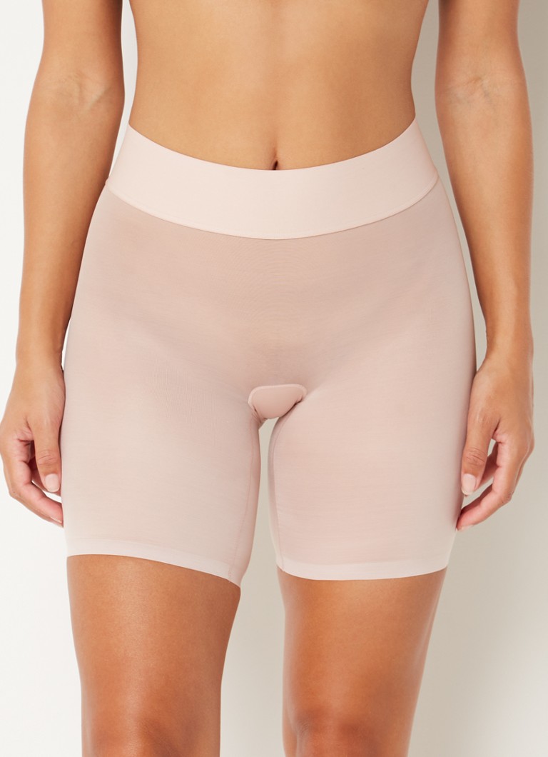 Wolford - Sheer Touch Control corrigerende short - Lichtroze
