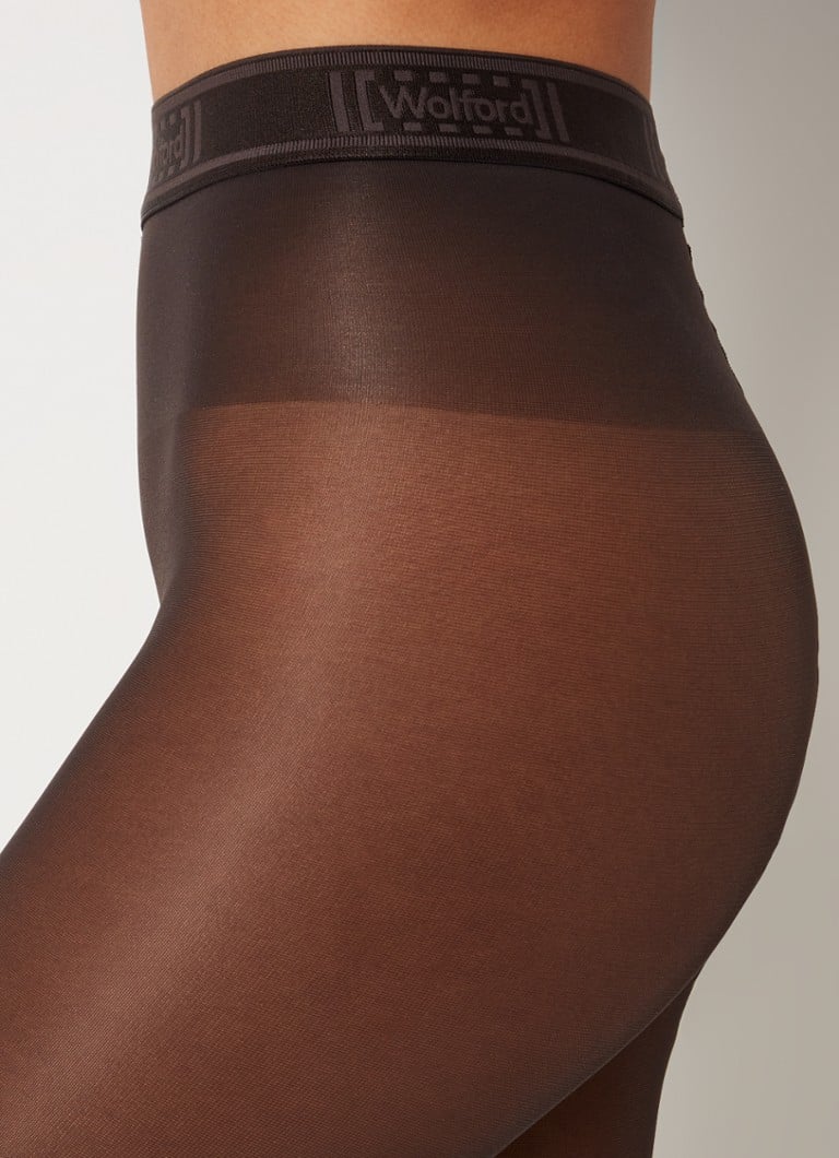 Wolford Synergy corrigerende panty in 40 denier • Antraciet • de